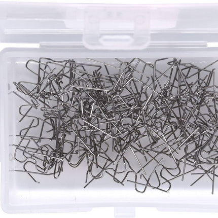 KS TOOLS Reparaturklammer W-Form Ø 0,6 mm, 100 Stück ( 150.1053 ) - Toolbrothers