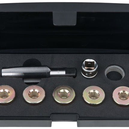 KS TOOLS Ölablassschrauben-Gewindereparatur-Satz, 12-tlg M18 x 1,5 ( 150.4935 ) - Toolbrothers