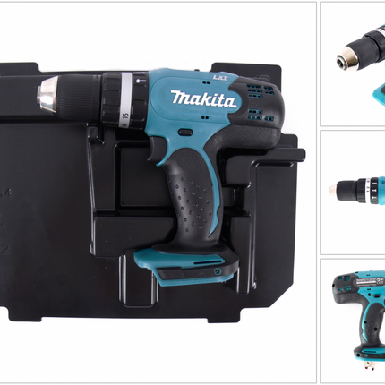 Makita DHP 453 ZE Perceuse-visseuse à percussion sans fil 18V 42Nm + Insert correspondant pour coffret Makpac