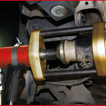 KS TOOLS Druck- und Zug-Hydraulikzylinder-Satz, 22t, 10-tlg ( 440.0010 ) - Toolbrothers