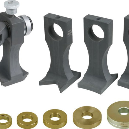 KS TOOLS Herramienta universal para desmontaje de rodamiento de rueda atornillado y compacto, 17 pzs ( 440.0645 )