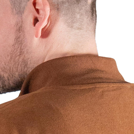Toolbrothers Quarter-Zip Sweatshirt Casual Fit - AUTUMN COLLECTION Farbe Saffron Orange Größe M