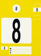 KS TOOLS Schlüsselanhänger-Set, gelb, 300 Stück ( 500.8017 ) - Toolbrothers