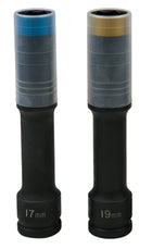 KS TOOLS SlimPOWER Impact-Stecknuss-Satz, extra lang, 2-tlg, 1/2