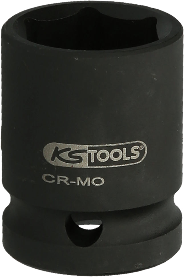 KS TOOLS Llave de vaso de impacto hexagonal de 1.1/2', 78 mm, corta ( 515.2149 )