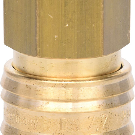 KS TOOLS Messing-Kupplung mit Innengewinde, G3/8"IG ( 515.3484 ) - Toolbrothers