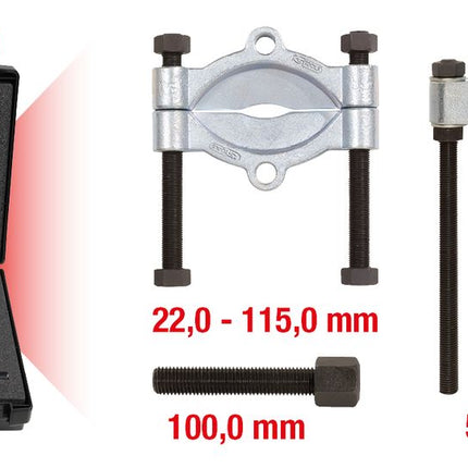 KS TOOLS Trennmesser-Satz Ø 22-115mm, 3-tlg ( 605.0003 )
