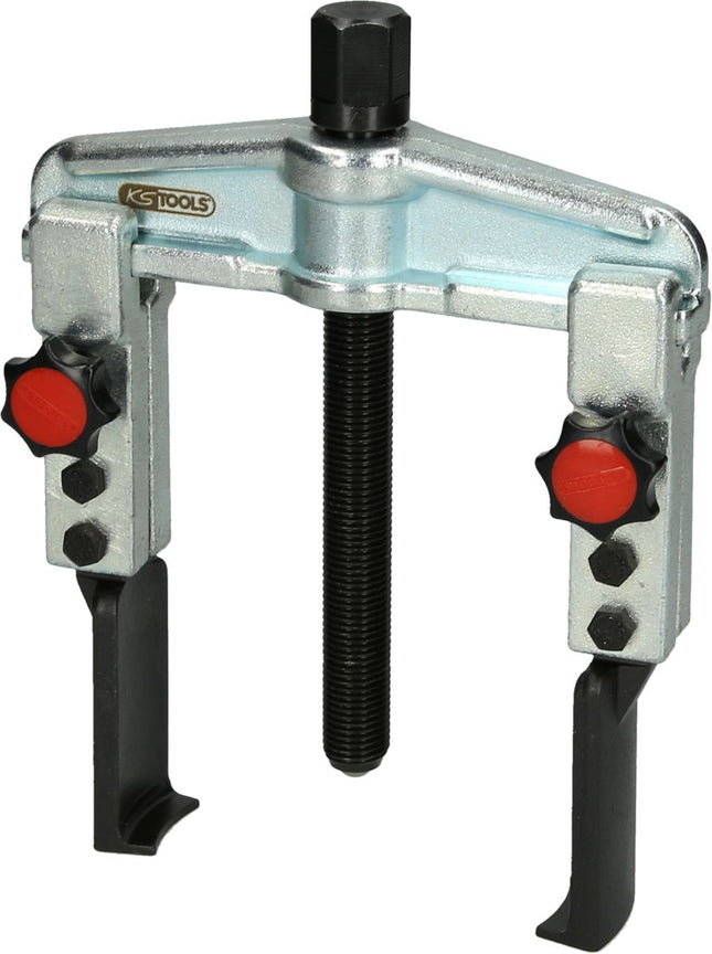 KS TOOLS Estrattore universale a serraggio rapido, 2 bracci con gancio  estremamente sottile e allungato, 20-90mm, 120mm ( 620.0034 )