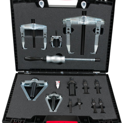 KS TOOLS Coffret d'extracteurs par prise intérieure et extérieure Ø 10-75 mm, 13 pcs  ( 660.0023 )