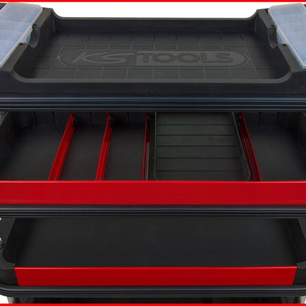 KS TOOLS TOOLBOX Einteilersatz mit Ablagekasten, 5-tlg ( 895.0001 ) - Toolbrothers