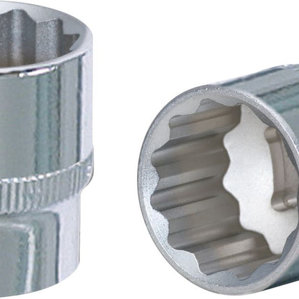 KS TOOLS 1/2" CHROMEplus 12kant-Stecknuss, 1" ( 918.1389 ) - Toolbrothers