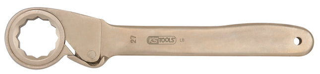 KS TOOLS BERYLLIUMplus Zahnradknarre 17 mm mit 12 kant Ring 962 0117  1 - toolbrothers