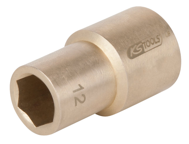 KS TOOLS 1/2' Inserto de llave de vaso BRONZEplus, 6 cantos, 17 mm ( 963.1215 )