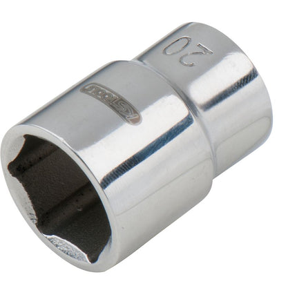 KS TOOLS EDELSTAHL 1/2" 6kant-Stecknuss, 30mm ( 964.1230 ) - Toolbrothers