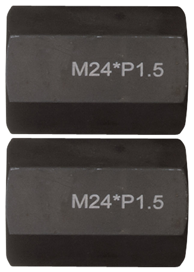 KS TOOLS Gewindeadapter-Satz M24x1,5x65mm, 2-tlg ( 460.1777 ) - Toolbrothers