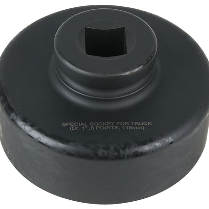 KS TOOLS 1" Achsmuttern-Schlüssel, 8-kant, kurz, 115 mm ( 460.3325 ) - Toolbrothers