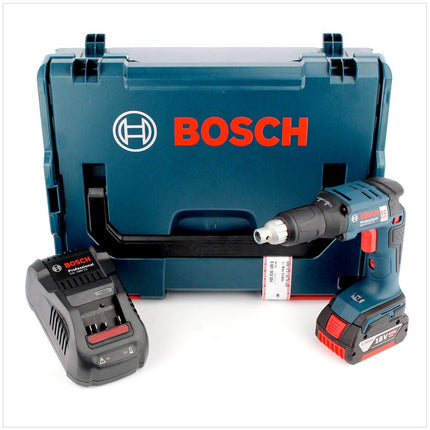 Bosch GSR 18 V-EC TE Akku Trockenbauschrauber 18V 25Nm Brushless + 1x Akku 6,0Ah + Ladegerät + L-Boxx - Toolbrothers
