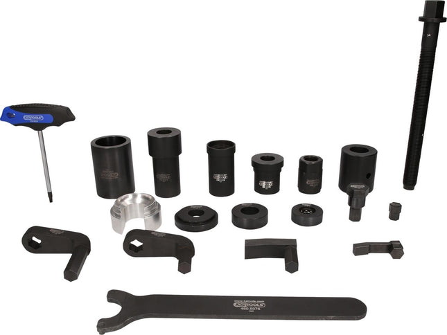 KS TOOLS Juego de herramientas de frenos para BPW, 19 pzs ( 460.5065 )