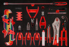 KS TOOLS Serie di pinze e chiavi maschio piegate nell'inserto in schiuma, 45 pz ( 811.0045 )