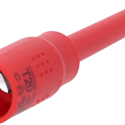 KS TOOLS 3/8" Isolierte Bit-Stecknuss Torx, T20, 122mm ( 118.3822 )