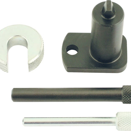 KS TOOLS Juego de herramientas de reglaje de motores para Fiat / Iveco / PSA, 5 pzs ( 400.3000 )