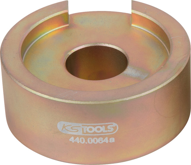KS TOOLS Plaque de support pour le montage VW / Audi / Seat / Skoda, Ø 64 mm ( 440.0064A )