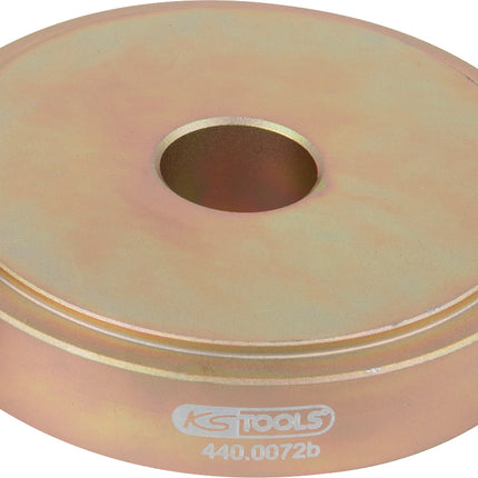 KS TOOLS Montage-Gegenhalteplatte Ford / Mazda / Volvo, Ø 86x77 mm ( 440.0072B ) - Toolbrothers