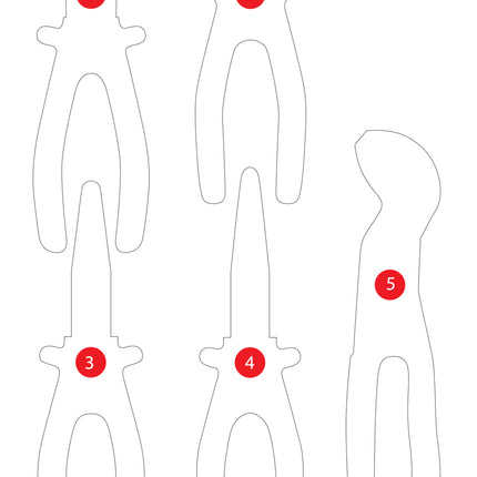 KS TOOLS Inserto in schiuma vuoto per 812.0005 ( 812.0005-97 )