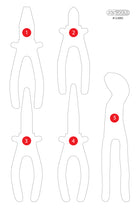 KS TOOLS Inserto in schiuma vuoto per 812.0005 ( 812.0005-97 )