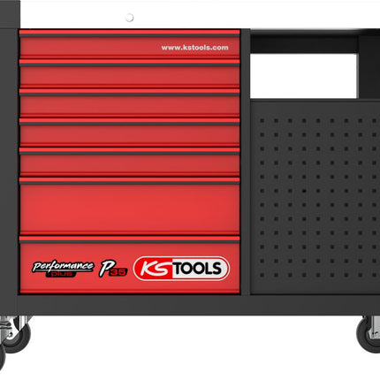 KS TOOLS Performanceplus Werkstattwagen-Satz P35 mit 279 Werkzeugen für 5 Schubladen ( 835.5279 )