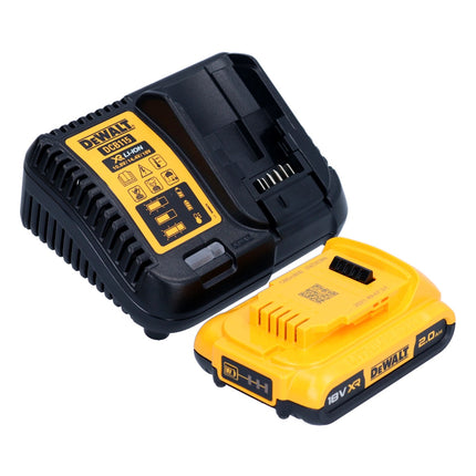 DeWalt DCF 850 D1 Akku Schlagschrauber 18 V 205 Nm 1/4" Brushless + 1x Akku 2,0 Ah + Ladegerät - Toolbrothers