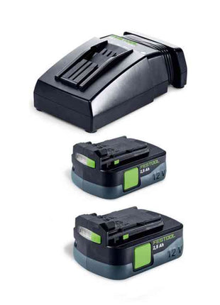 Festool CXS 12 2,5-Plus Trapano avvitatore a batteria 12 V 30 Nm Brushless ( 576864 ) + 2x batteria 2,5 Ah + caricatore + Systainer