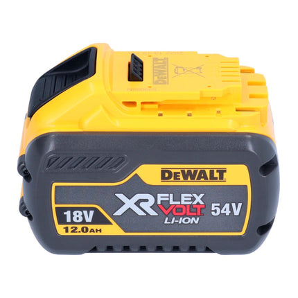 DeWalt 2x Akumulatory DCB 548 18 V / 54 V max. 12 Ah / 12000 mAh Li-Ion XR FLEXVOLT - z wskaźnikiem poziomu naładowania