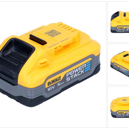 Batería DeWalt DCBP 518 18 V 5,0 Ah / 5000 mAh XR Li-Ion Powerstack - con indicador de carga