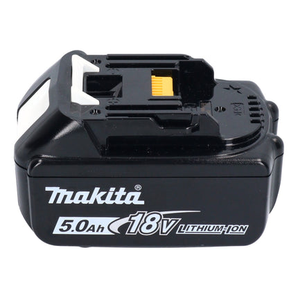 Levigatrice vibrante a batteria Makita DBO 484 T1 18 V 112 x 102 mm + 1x batteria 5,0 Ah - senza caricabatteria