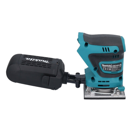 Levigatrice vibrante a batteria Makita DBO 484 RT 18 V 112 x 102 mm + 2x batteria 5,0 Ah + caricabatterie