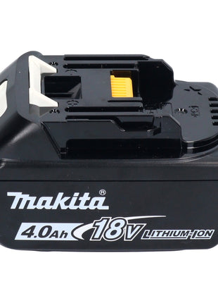 Makita DJS 200 M1J cordless sheet metal shears 18 V 2.0 mm brushless + 1x rechargeable battery 4.0 Ah + Makpac - without charger