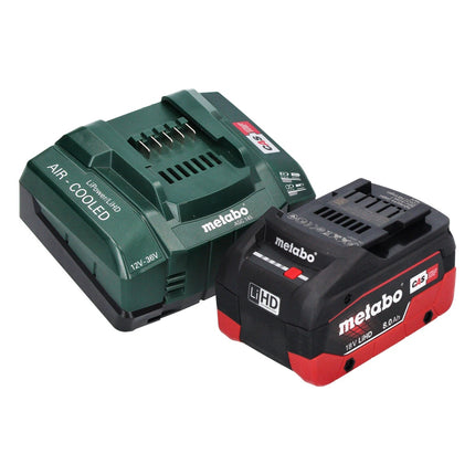 Metabo SSW 18 LTX 1450 BL cordless impact wrench 18 V 1450 Nm brushless + 1x rechargeable battery 8.0 Ah + charger + metaBOX