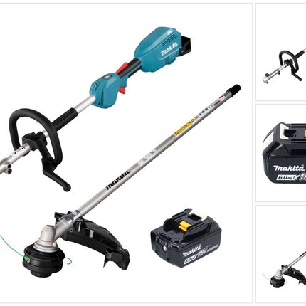 Makita DUX 18 GX1 Akku Multifunktionsantrieb 18 V Brushless + 1x Akku 6,0 Ah - ohne Ladegerät