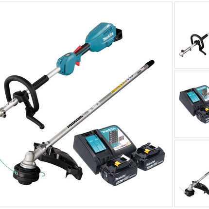 Multiutensile a batteria Makita DUX 18 RG2X1 18 V Brushless + 2x batteria 6,0 Ah + kit di ricarica