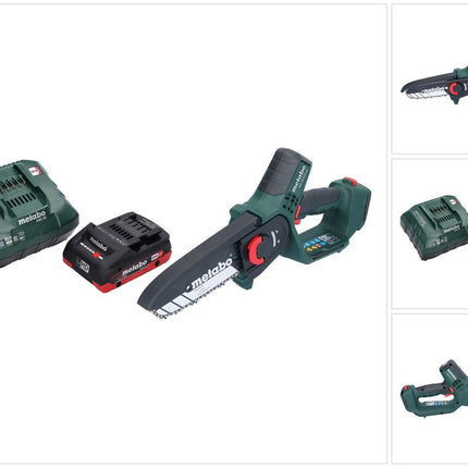 Metabo MS 18 LTX 15 sierra para madera a batería 18 V 15 cm 5 m/s + 1x batería 4,0 Ah + cargador