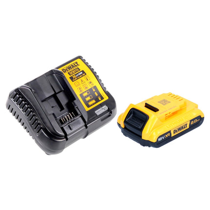 Akumulatorowa wiertarko-wkrętarka DeWalt DCD 800 D1T 18 V 90 Nm bezszczotkowa + 1x akumulator 2,0 Ah + ładowarka + TSTAK