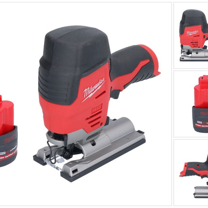 Milwaukee M12 JS-251 cordless jigsaw 12 V + 1x battery 2.5 Ah - without charger