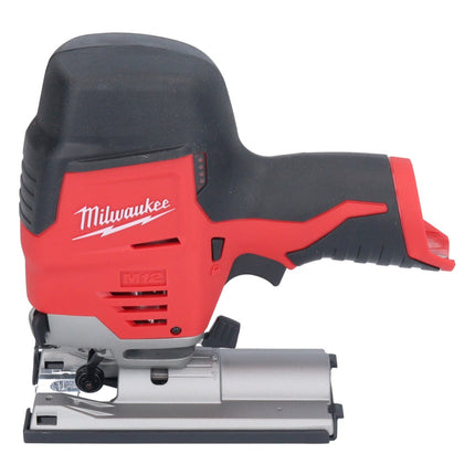 Sierra de calar sin cable Milwaukee M12 JS-252 12 V + 2x batería recargable 2,5 Ah + cargador
