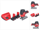 Wyrzynarka akumulatorowa Milwaukee M12 JS-502 12 V + 2x akumulator 5,0 Ah + ładowarka