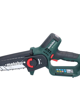Metabo MS 18 LTX 15 sega da potatura a batteria 18 V 15 cm 5 m/s + 2x batteria 4,0 Ah + caricatore + metaBOX