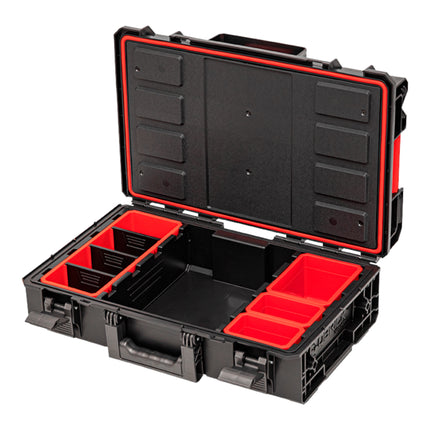 Qbrick System ONE 200 2.0 Profesjonalna modułowa walizka narzędziowa 585 x 385 x 190 mm 15,4 l z możliwością sztaplowania IP66