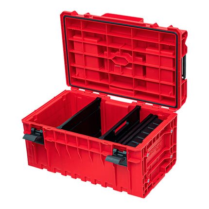 Qbrick System ONE 350 2.0 Profi RED ULTRA HD Walizka narzędziowa 585 x 385 x 320 mm 38 l z możliwością sztaplowania IP66