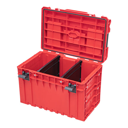 Qbrick System ONE 450 2.0 PROFI RED ULTRA HD Walizka narzędziowa 585 x 385 x 420 mm 52 l z możliwością sztaplowania IP66