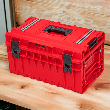 Qbrick System ONE 350 2.0 Technology RED ULTRA HD Walizka narzędziowa 585 x 385 x 320 mm 38 l z możliwością sztaplowania IP66